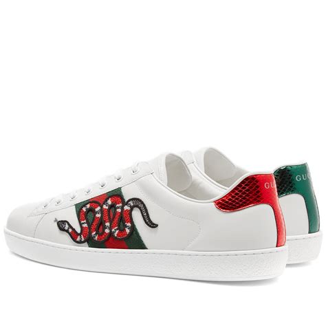 gucci ace snake uk|gucci ace sneakers snake.